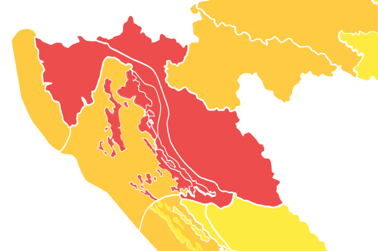 Nevrijeme stiže u riječku regiju: najavljeno olujno jugo, jaka kiša i moguće poplave