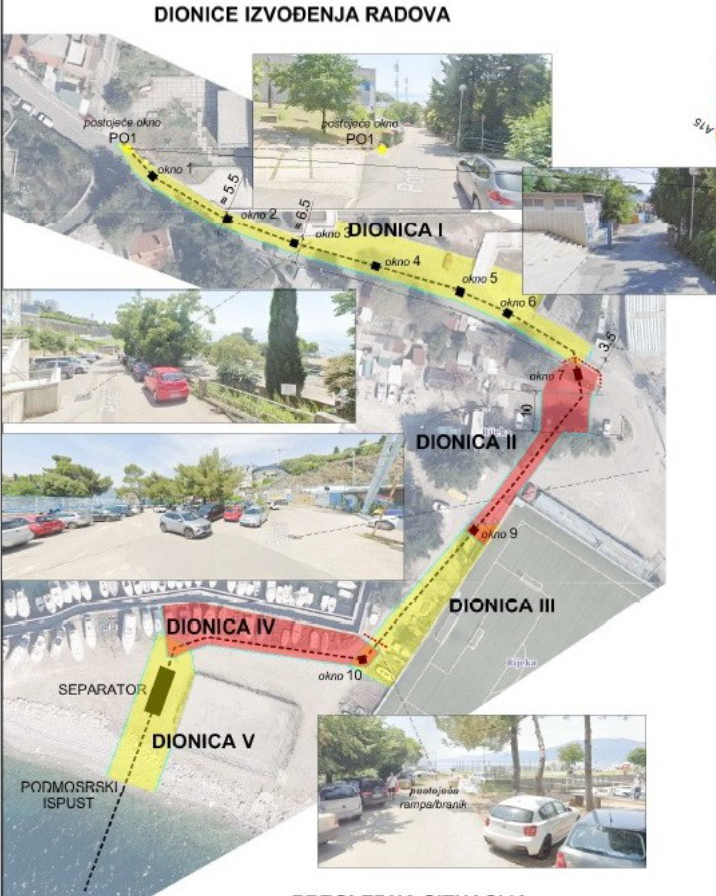 Radovi u Portiću nastavljaju se prema pomoćnom igralištu Kantrida