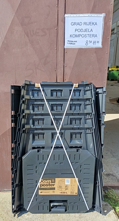 Grad Rijeka dijeli kompostere građanima: javni poziv još otvoren
