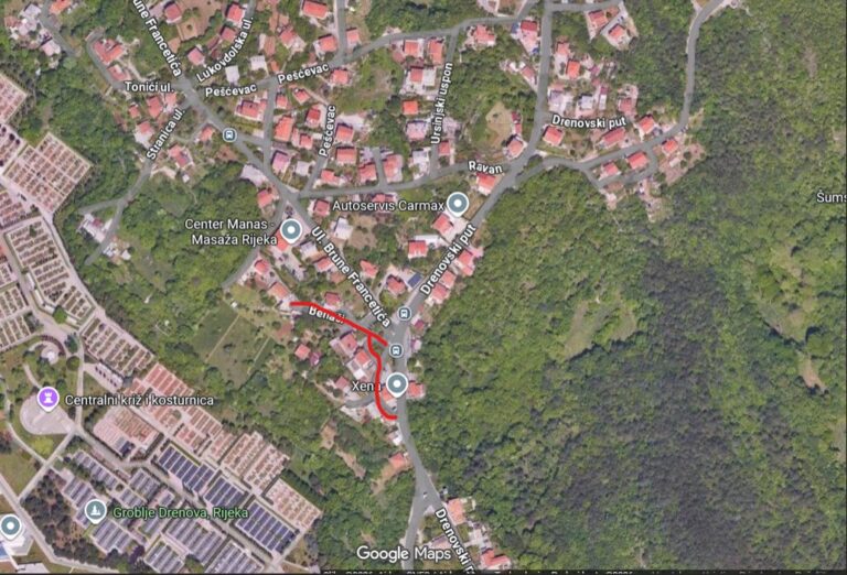 Aglomeracija na Gornjoj Drenovi: zatvaraju se ulice Benaši i Drenovski put