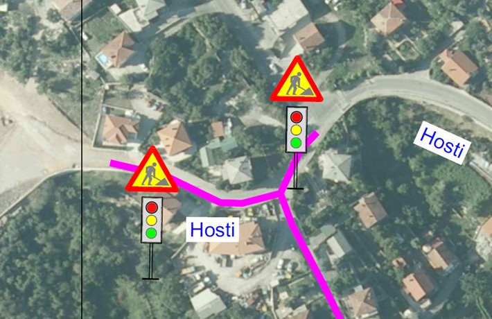 Aglomeracija: od ponedjeljka prometne izmjene u Ulici Hosti, vozače čekaju zastoji