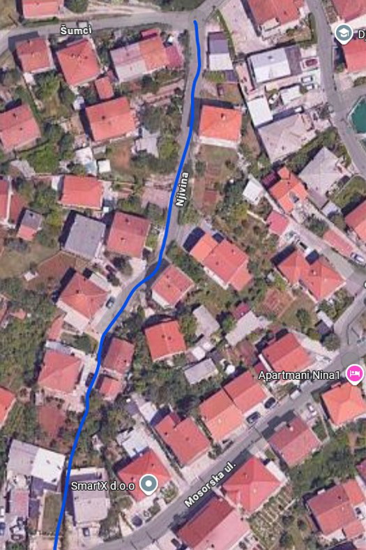 Aglomeracija: Ulica Njivine zatvara se za promet zbog velikih infrastrukturnih radova