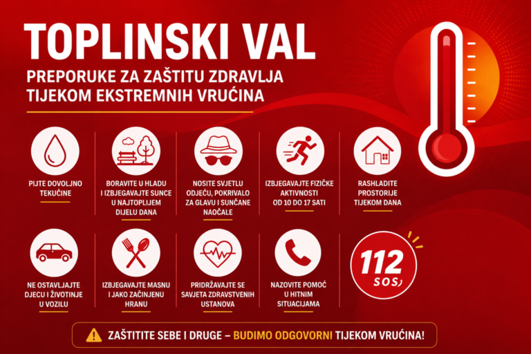 Crveni alarm za Rijeku i okolicu: Stižu iznimno opasne temperature, zaštitite zdravlje