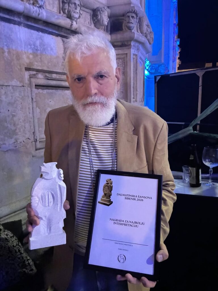 Riječki Whiteheadsi osvojili nagradu za najbolju interpretaciju na Festivalu dalmatinske šansone u Šibeniku