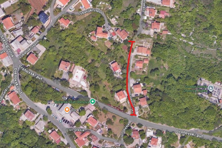 Aglomeracija: Radovi na Grohovskom putu- zatvara se promet od kućnog broja 18 do 28