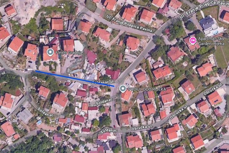 Aglomeracija: Počeli radovi na Zametu, ulica Soldanac zatvorena, obilazak preko Plješivičke